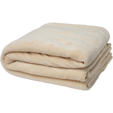 Logotrade promotional merchandise picture of: Ashen GRS recycled sherpa blanket