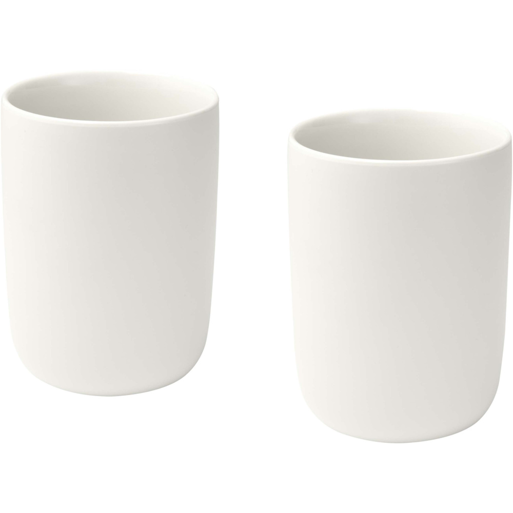 Logo trade advertising product photo of: Male 350 ml ceramic cups - set of 2