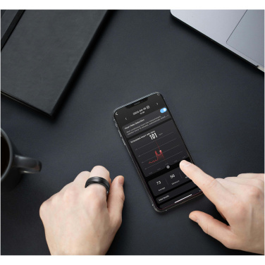 Logo trade advertising product photo of: Prixton Orbyt smart ring