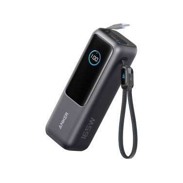 Logo trade advertising products picture of: Anker Power Bank 25.000 mah 165W, Built-in retractable cable
