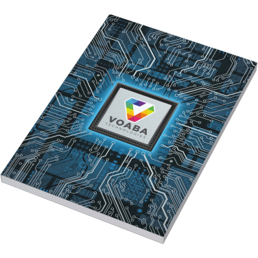 Logo trade corporate gifts picture of: Novella Austen A5 metallic soft cover notebook - 100 sheets