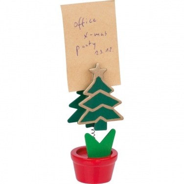 Logo trade promotional items image of: Christmas tree clip WINNIPEG