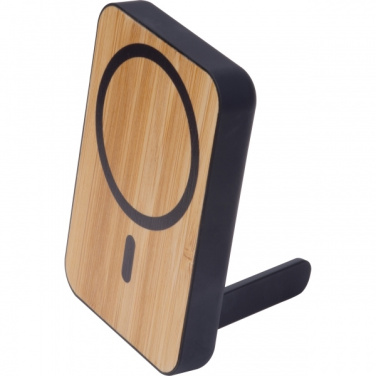 Logo trade promotional products image of: Wireless power bank 5 000 mAh CAIRO