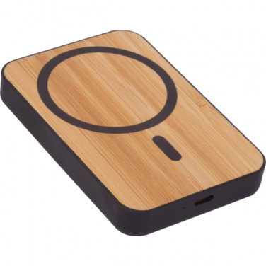 Logotrade promotional merchandise photo of: Wireless power bank 5 000 mAh CAIRO
