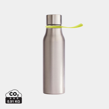 Logo trade promotional gifts image of: VINGA Lean water bottle steel