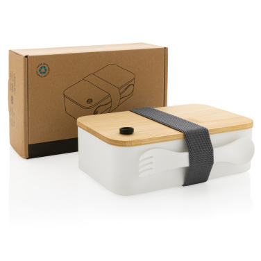 Logo trade promotional giveaways picture of: RCS RPP lunchbox with bamboo lid