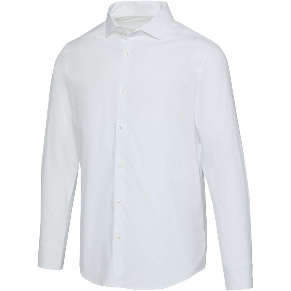 Logo trade business gifts image of: Carnelian poplin men's shirt