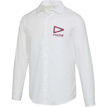 Logo trade advertising products picture of: Citrine twill men's shirt