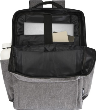 Logo trade promotional products image of: Libra 15” GRS recycled laptop backpack 15L