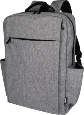 Logotrade advertising products photo of: Libra 15” GRS recycled laptop backpack 15L
