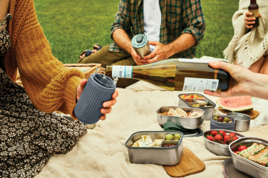 Logo trade corporate gifts picture of: Black+Blum Glass Travel Cup 340ML