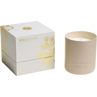 Logo trade promotional gifts picture of: Wellmark scented candle