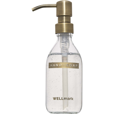 Logotrade promotional product picture of: Wellmark Discovery 250 ml hand soap dispenser and 150 g scented candle set