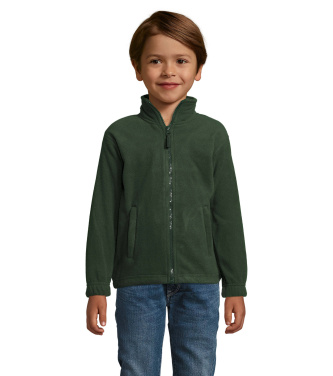 Logo trade promotional items image of: NORTH KIDS FLEECE JACKET