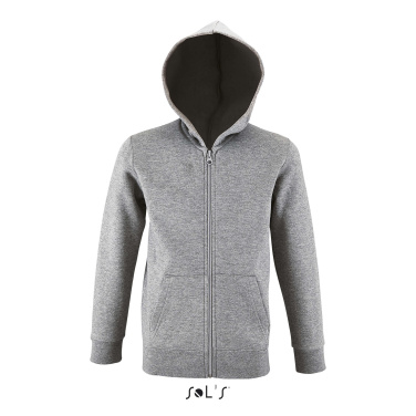 Logo trade corporate gifts image of: STONE KIDS ZIP HOODIE 260