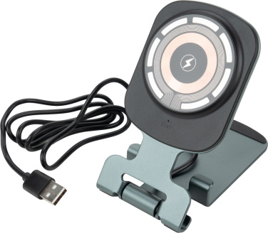 Logotrade promotional giveaway image of: Phone holder with wireless charger