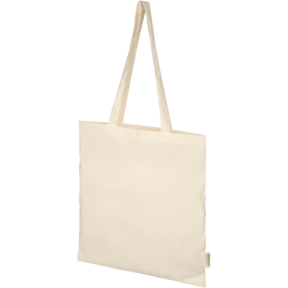 Logo trade promotional products picture of: Odisha 100 g/m² OCS organic tote bag 7L