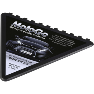 Logotrade promotional product picture of: Frosty triangular recycled plastic ice scraper