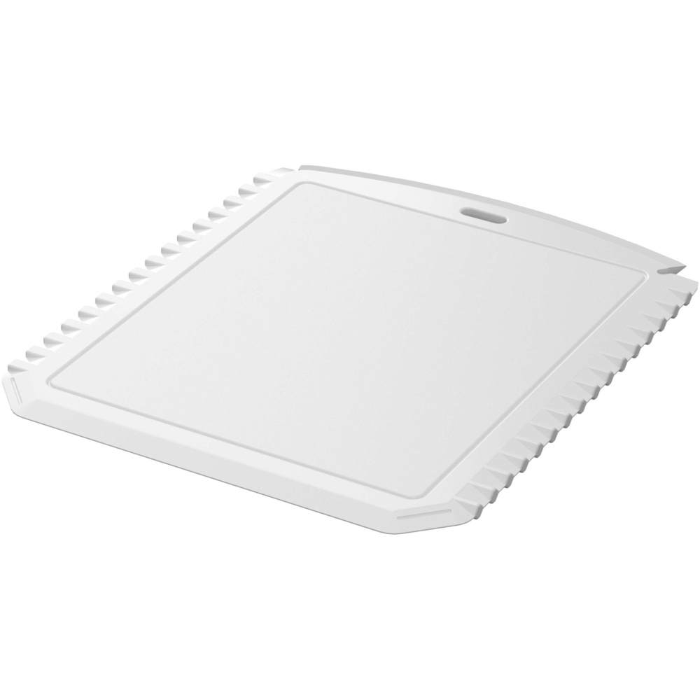 Logotrade promotional product picture of: Thrym rectangular recycled plastic ice scraper
