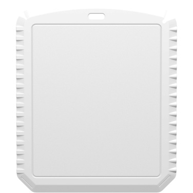 Logo trade promotional merchandise photo of: Thrym rectangular recycled plastic ice scraper