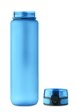 Logo trade promotional merchandise image of: Sports water bottle RPET 1L