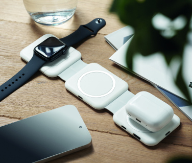 Logo trade promotional giveaway photo of: Foldable charging station