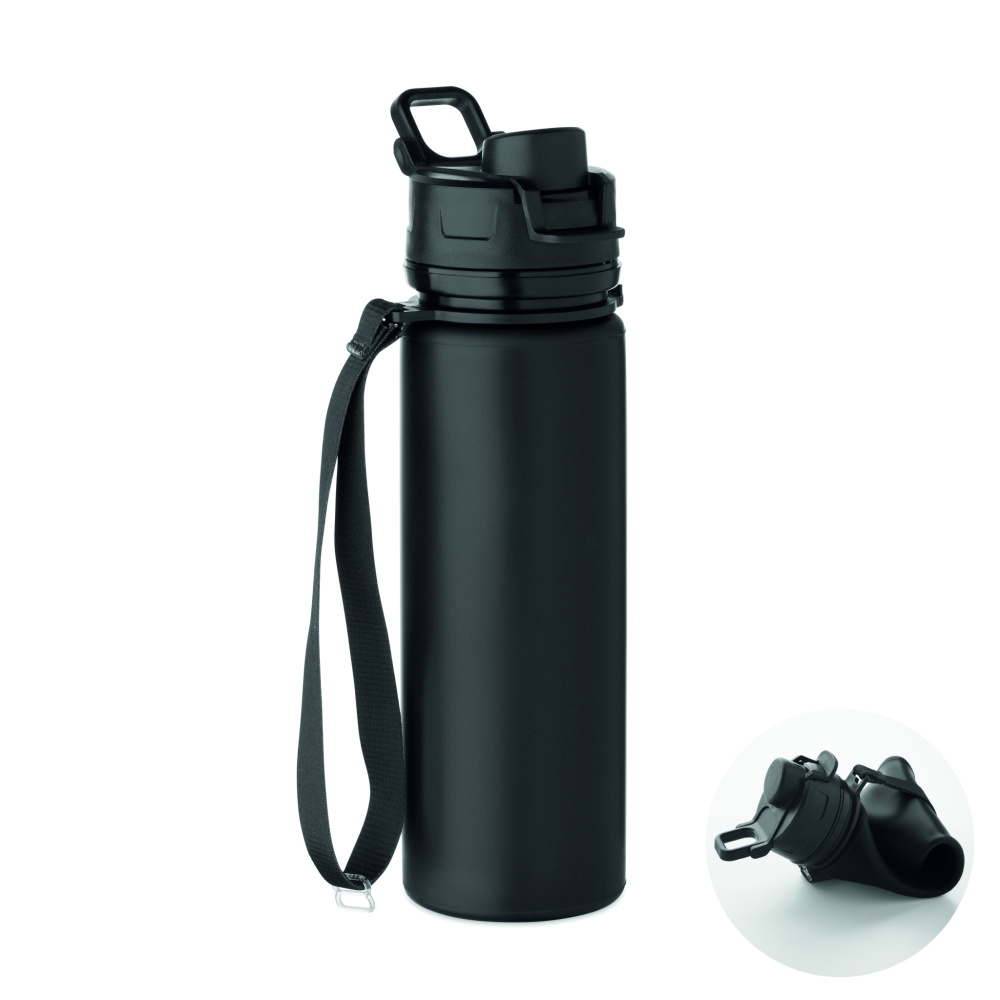 Logotrade promotional gift image of: Foldable silicone sports bottle