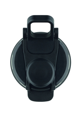 Logo trade promotional gifts image of: Foldable silicone sports bottle