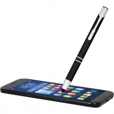 Logo trade reklaamkingituse pilt: Moneta anodeeritud alumiiniumist klikipliiatsiga pastapliiats