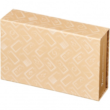 Logotrade meened pilt: Tulevane 6000 mAh bambusest/kangast juhtmevaba akupank