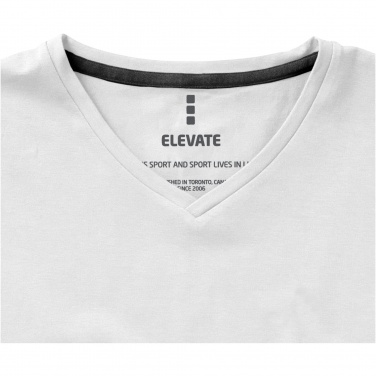 Logo trade meene pilt: Kawartha lühikeste varrukatega meeste orgaaniline V-kaelusega T-särk