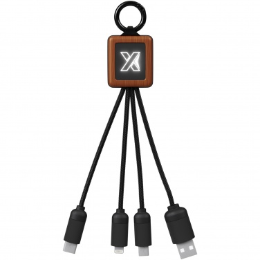 Logotrade reklaamkingid pilt: SCX.design C19 puidust lihtne kasutada valgustusega kaabel