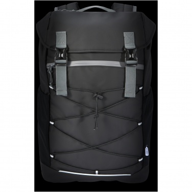 Logotrade reklaamkingi foto: Aqua 15,6" GRS taaskasutatud veekindel sülearvuti seljakott 23L