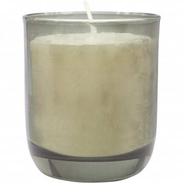 Logotrade ärikingi foto: Wellmark Discovery 200 ml käteseebi dosaator ja 150 g lõhnaküünla komplekt - tume merevaigu lõhn