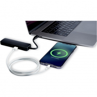 Logotrade reklaamkingid pilt: Loop RCS taaskasutatud plastist multimeediumiadapter USB 2.0-3.0 HDMI-pordiga