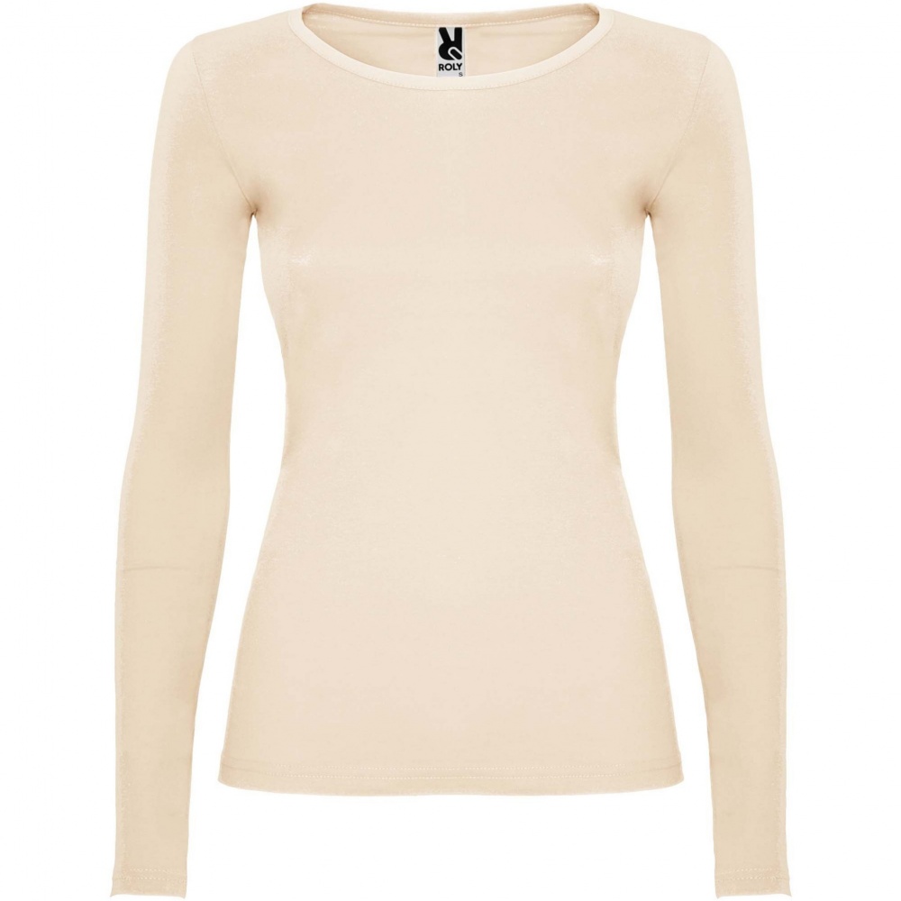 Logotrade reklaamkingitused pilt: Äärmiselt pikkade varrukatega naiste T-särk