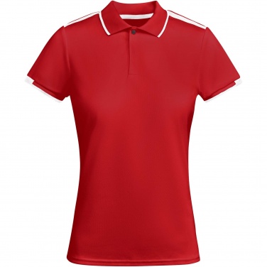 Logo trade reklaamkingituse pilt: Tamili lühikeste varrukatega naiste sportpolo