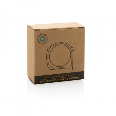 Logotrade meened pilt: RCS taaskasutatud plastikust bambuslint 5M/19mm