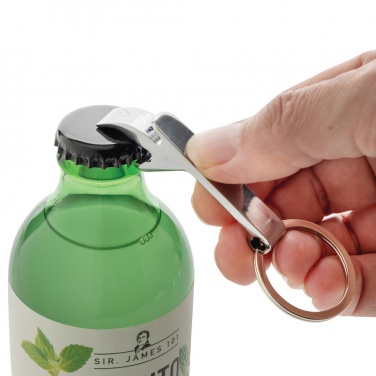 Logo trade reklaamkingi pilt: RCS taaskasutatud tsingisulamist pudeliavaja võtmehoidja