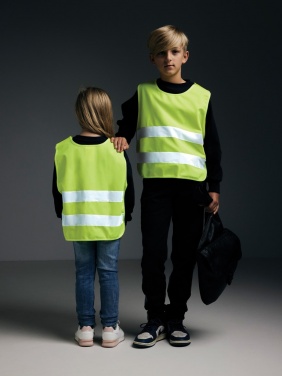 Logo trade meened foto: GRS taaskasutatud PET hästi nähtav turvavest 3-6 aastat
