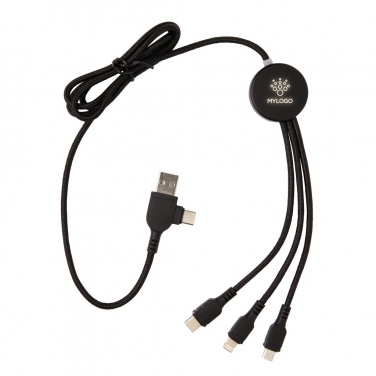 Logo trade reklaamtoote pilt: Light up logo 6-in-1 kaabel
