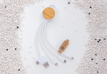 Logo trade ärikingitused foto: RCS taaskasutatud plastist Ontario 6-in-1 ümmargune kaabel