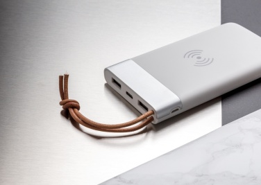 Logotrade meene foto: Aria 8000 mAh 5W juhtmevaba laadimise akupank