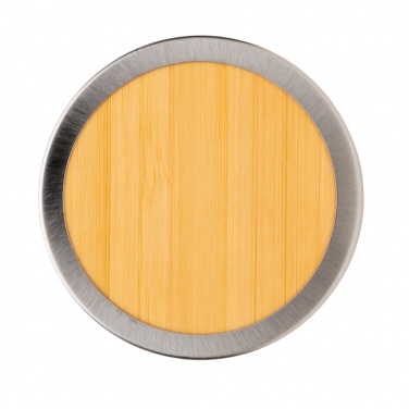 Logo trade reklaamkingid foto: Lekkekindel bambusest vaakumpudel