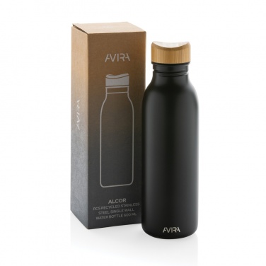 Logotrade ärikingituse foto: Avira Alcor RCS Re-steel ühe seinaga veepudel 600 ML