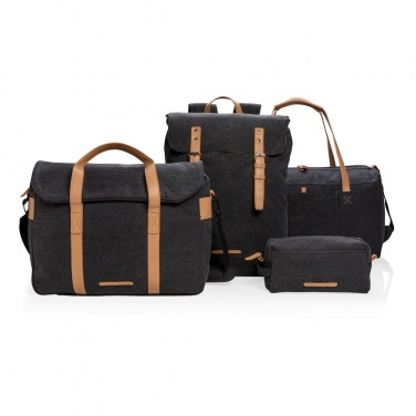 Logo trade reklaamtoote pilt: Lõuendist reisi-/nädalavahetusekott PVC-vaba