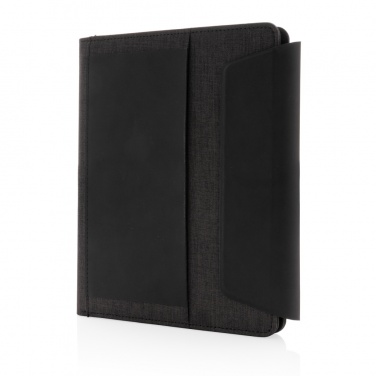 Logo trade firmakingi pilt: Fiko juhtmevaba laadimise A5 portfell koos akupangaga