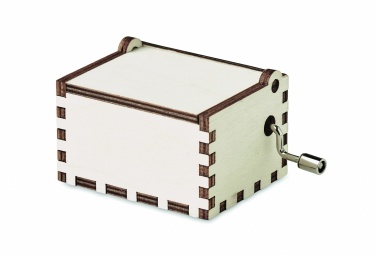 Logotrade ärikingi foto: Puidust jõulumuusika kast