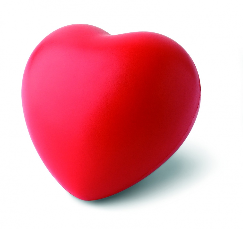 Logotrade firmakingitused pilt: Stressivastane südame PU materjal