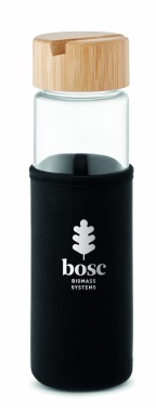 Logo trade ärikingitused foto: Klaaspudeli bambusest kaas 600ml